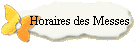 Horaires des Messes